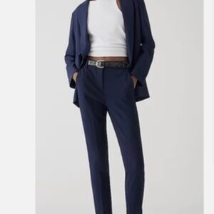 Navy Blue J Crew High Rise Cameron size 4